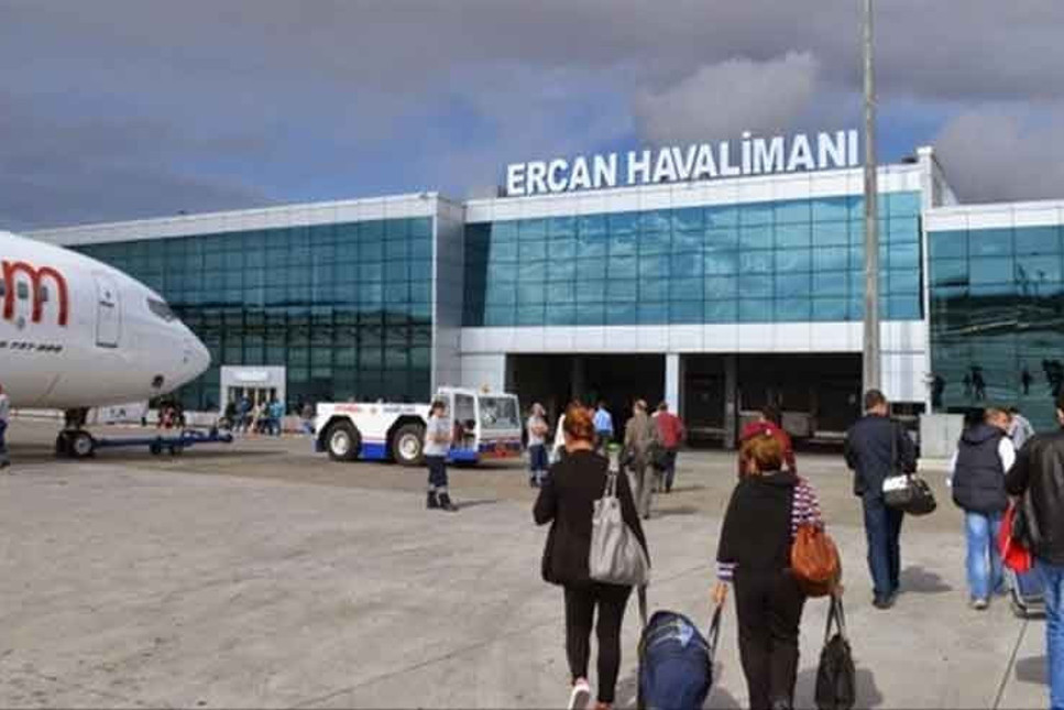 Ercan Havalimanı’nda grev nedeniyle uçuşlar durdu